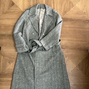 Herringbone winter city coat size 6 womens